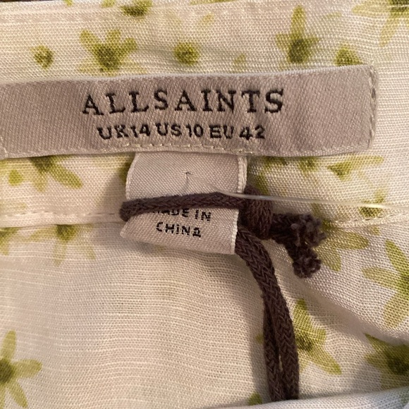 AllSaints Frida Amanzi Mini Skirt - Picture 4 of 6